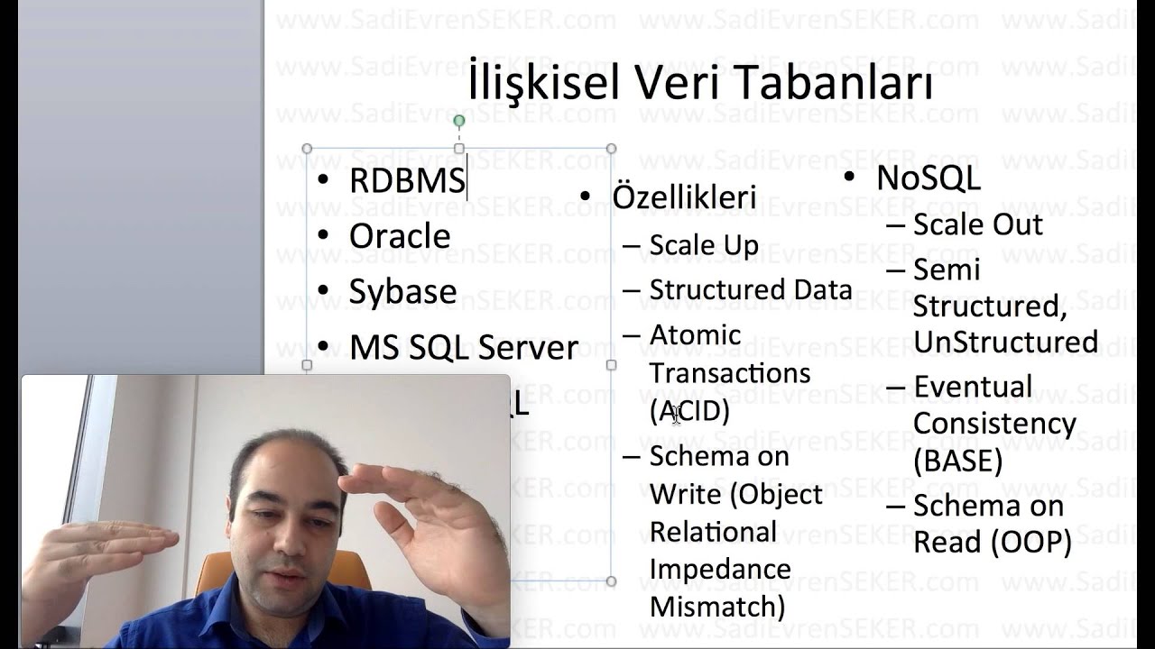 7 Dakikada NOSQL Nedir? (Veri Bilimi Eğitim Serisi 46. Video)