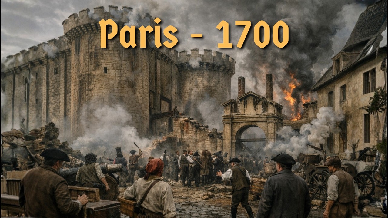 Así era PARIS en los 1700 (reconstrucción con IA)