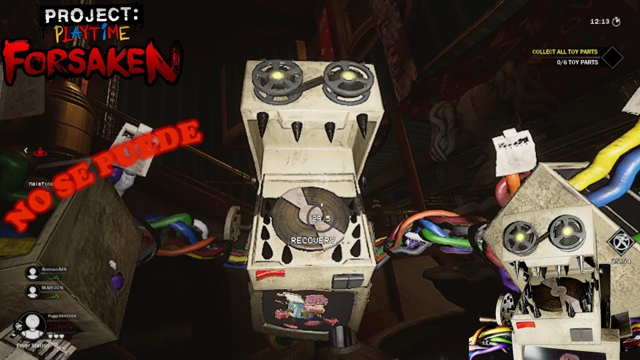 NO SE PUEDE HUIR DE BOXY CRT | Project: Playtime Phase 3