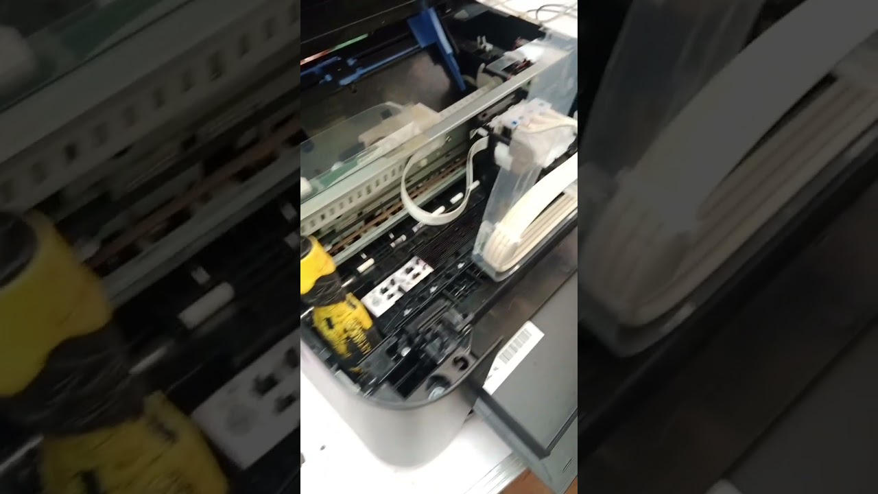 Epson L3210 не печатает черными чернилами. Исправлено 💯% #trending #epsonprinter #epsonl3210