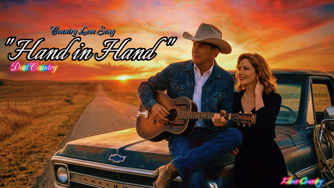 HAND IN HAND (Duet Vocal) | country love song | klasER country | official lyric video