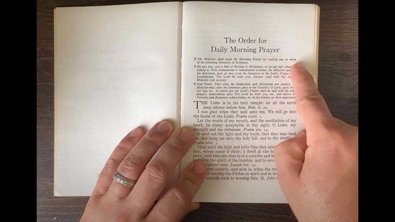 Как пользоваться Книгой общих молитв (1928)