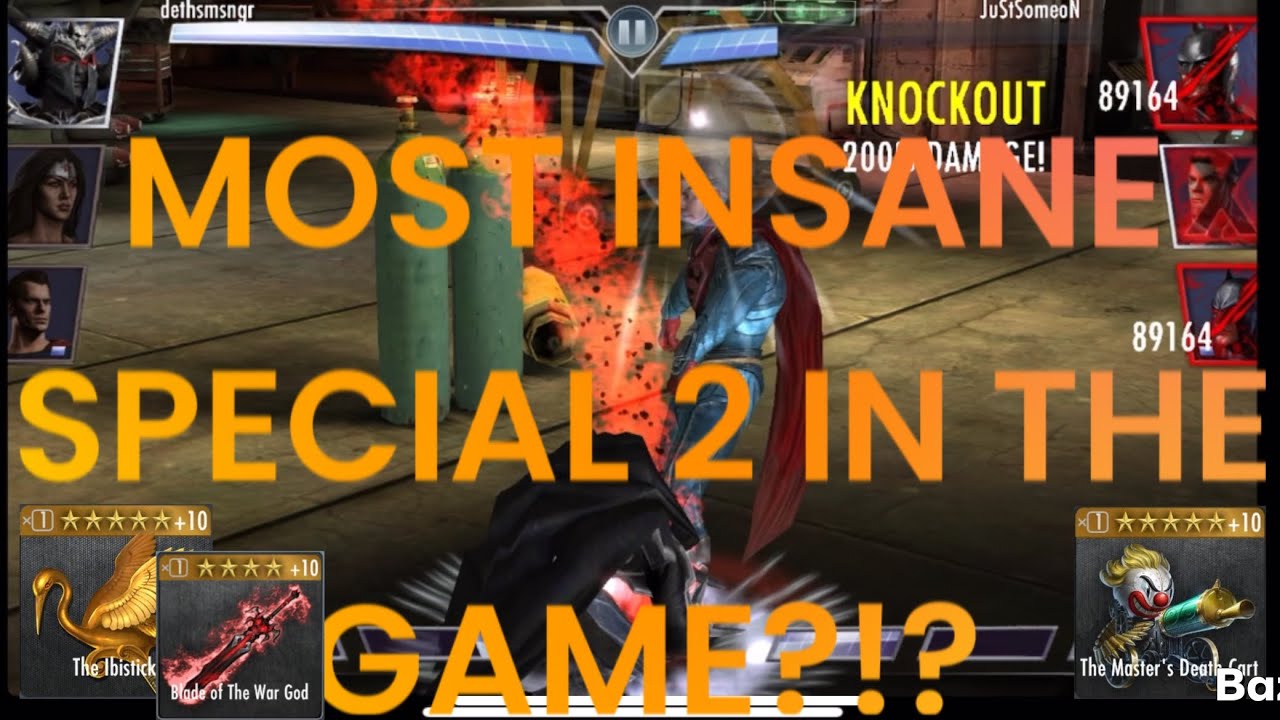 ARES SECOND SPECIAL IS STILL BROKEN!!! #injusticemobile #games #tips #ares 