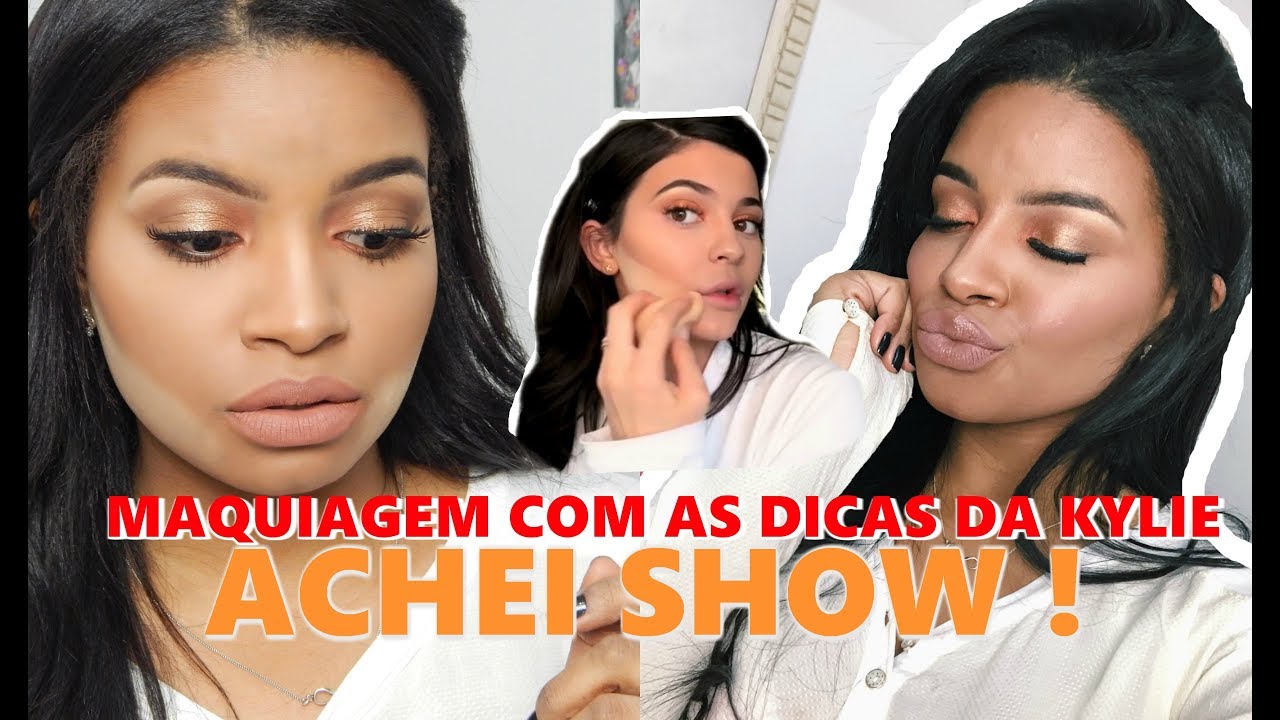 MAKE KYLIE JENNER - ELA ENSINOU !!!🔥