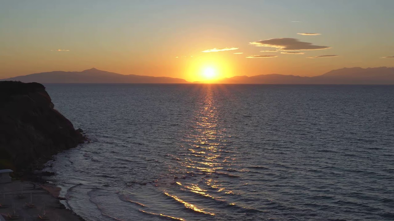 Best of Greece - Sunset seascape 4k UHD