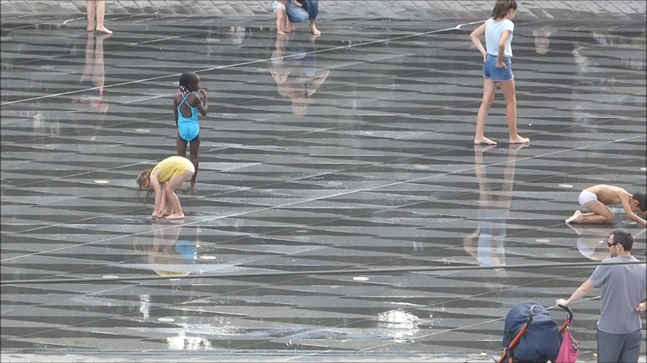 Miroir d'eau Nantes