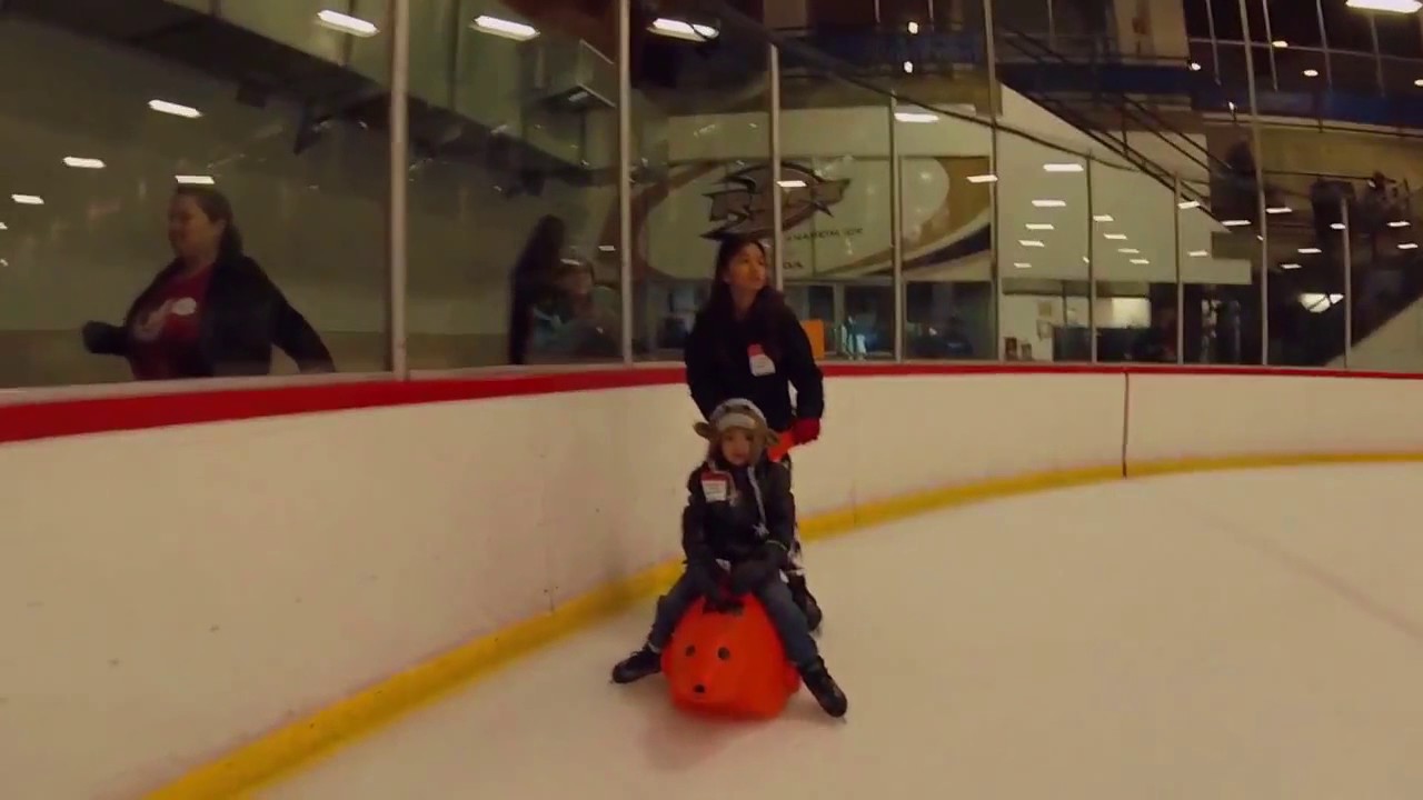 Skating at Anaheim Ice