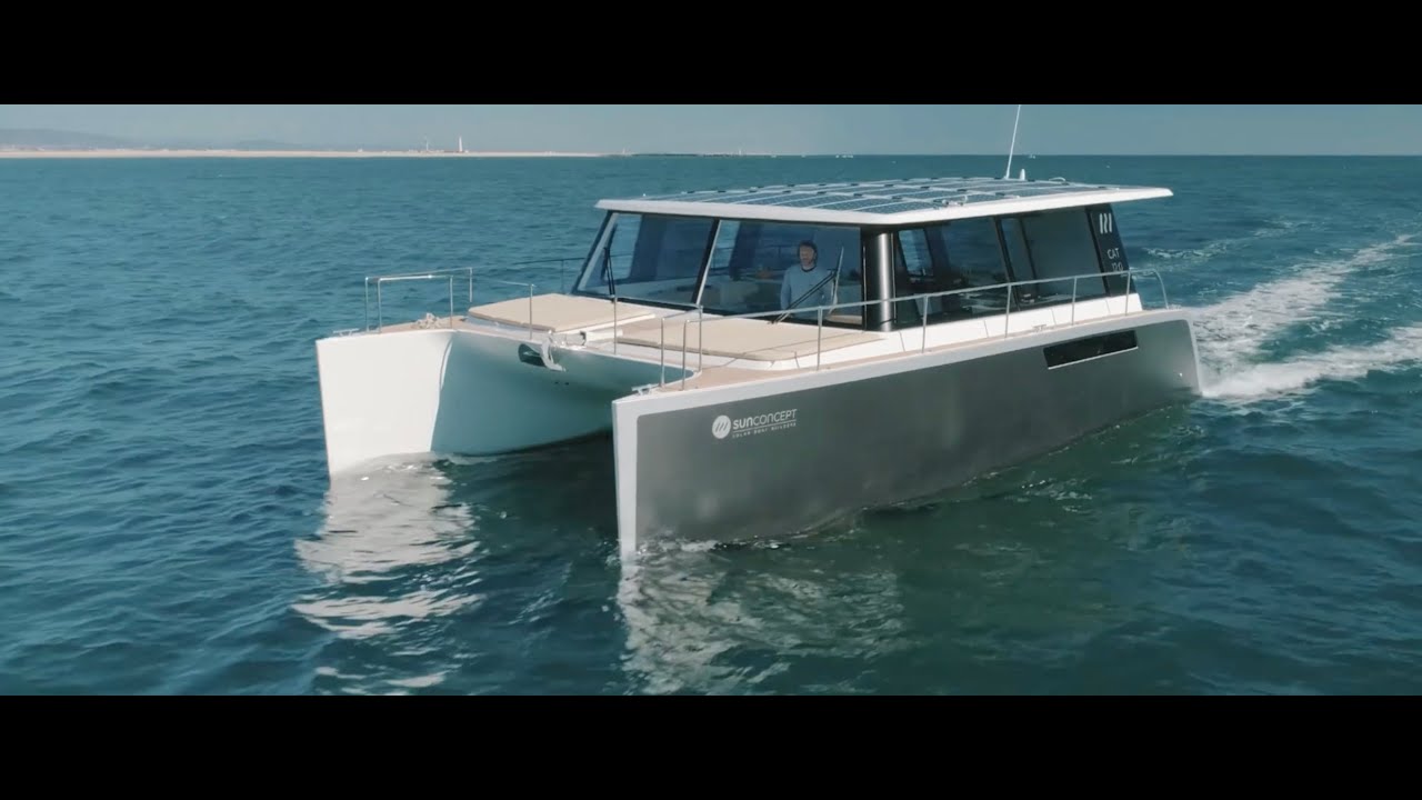 CAT 12.0 Cruise - solar powered electric catamaran by Sun Concept