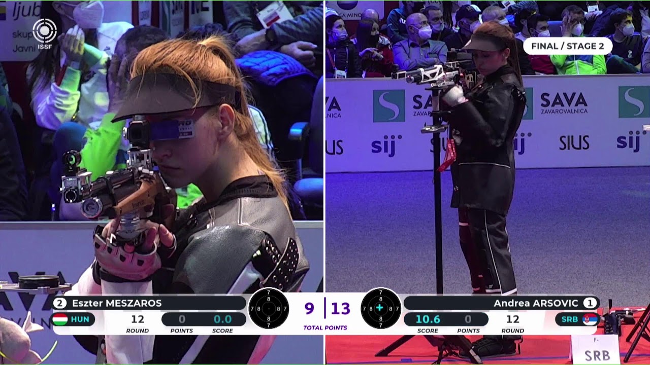 Final 10m Air Rifle Women - ISSF GP 10m, Ruse, Slovenia (15.01.2022)