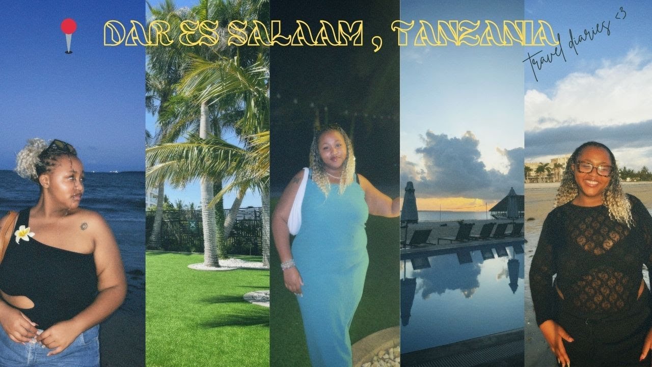 travel diaries: Dar es salaam, Tanzania vlog 🇹🇿🏝️🥥🌊🐚