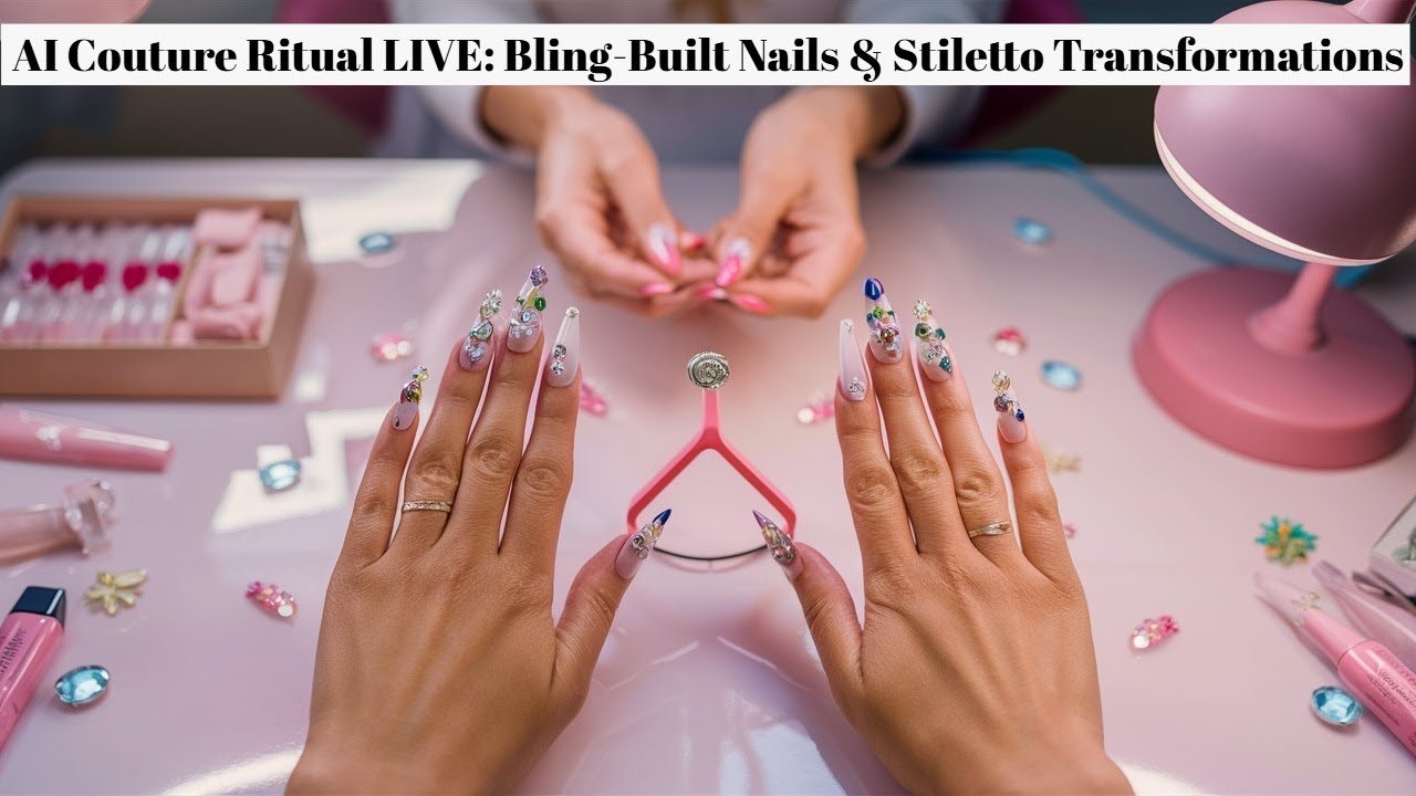 BBTV | AI Couture Ritual LIVE: Bling-Built Nails & Stiletto Transformations