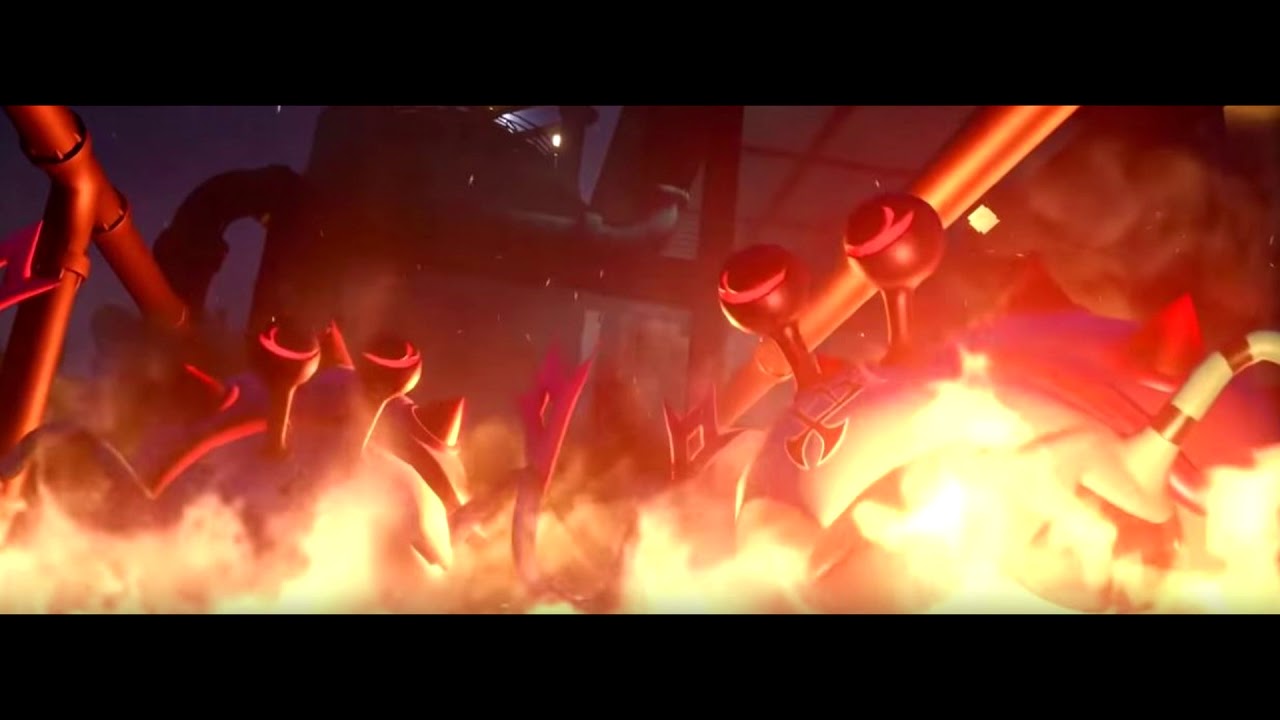 Kingdom Hearts 3 - Monstropolis Battle Theme Fire Version