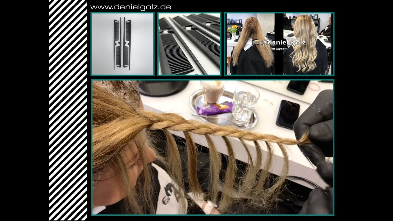 Blonde Balayage Daniel Golz Stielkamm