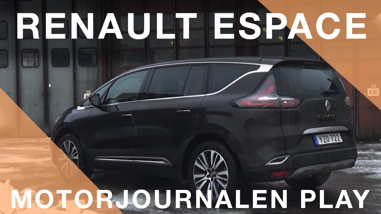 MPV-doldisen Renault Espace, fullpackad på turné i kyla och snö. Hur funkar det?
