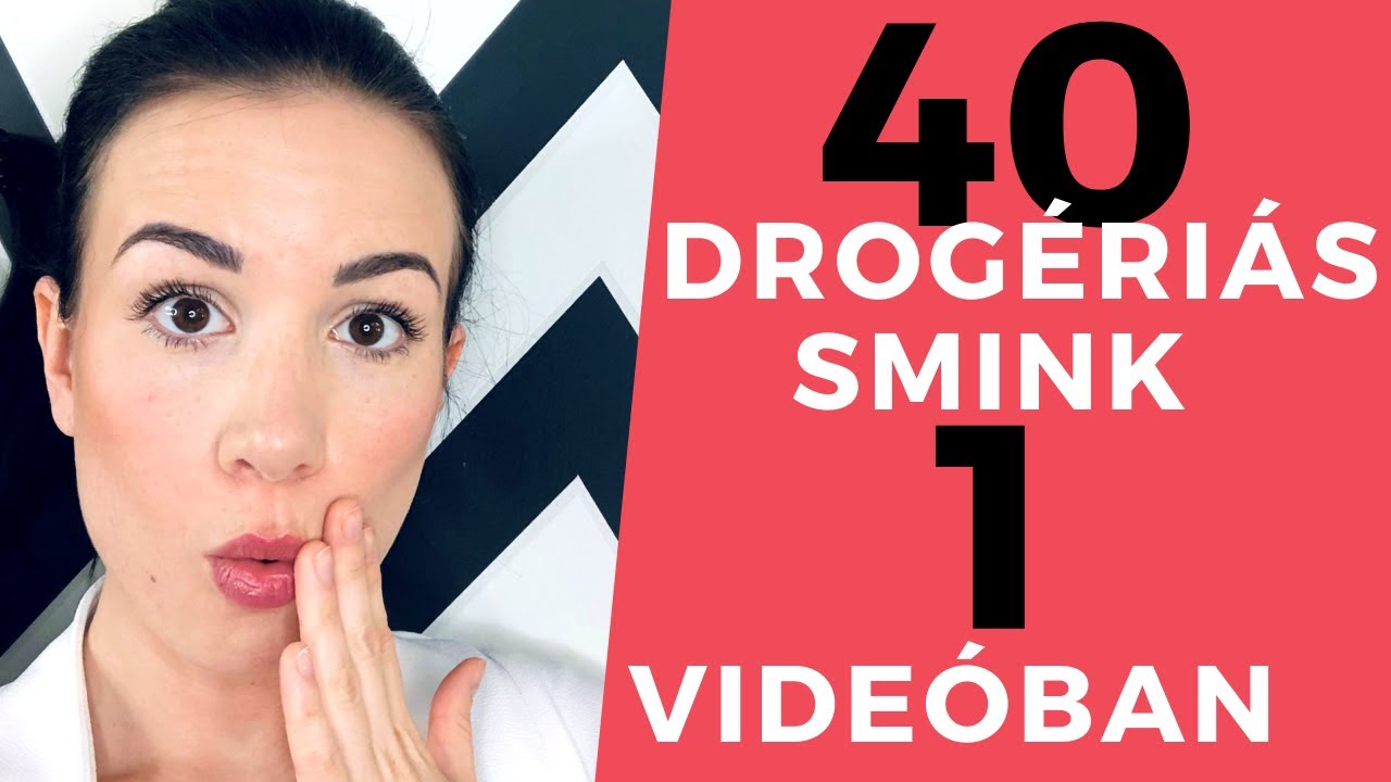 40 drogériás smink 1 videóban | #crueltyfree | TP Makeup