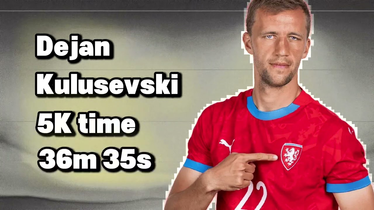How Fast could a footballer run a 5k?
