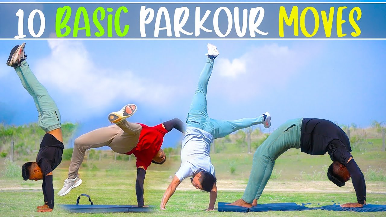 10 Basic Parkour Moves | @RAVINDRASRana44 