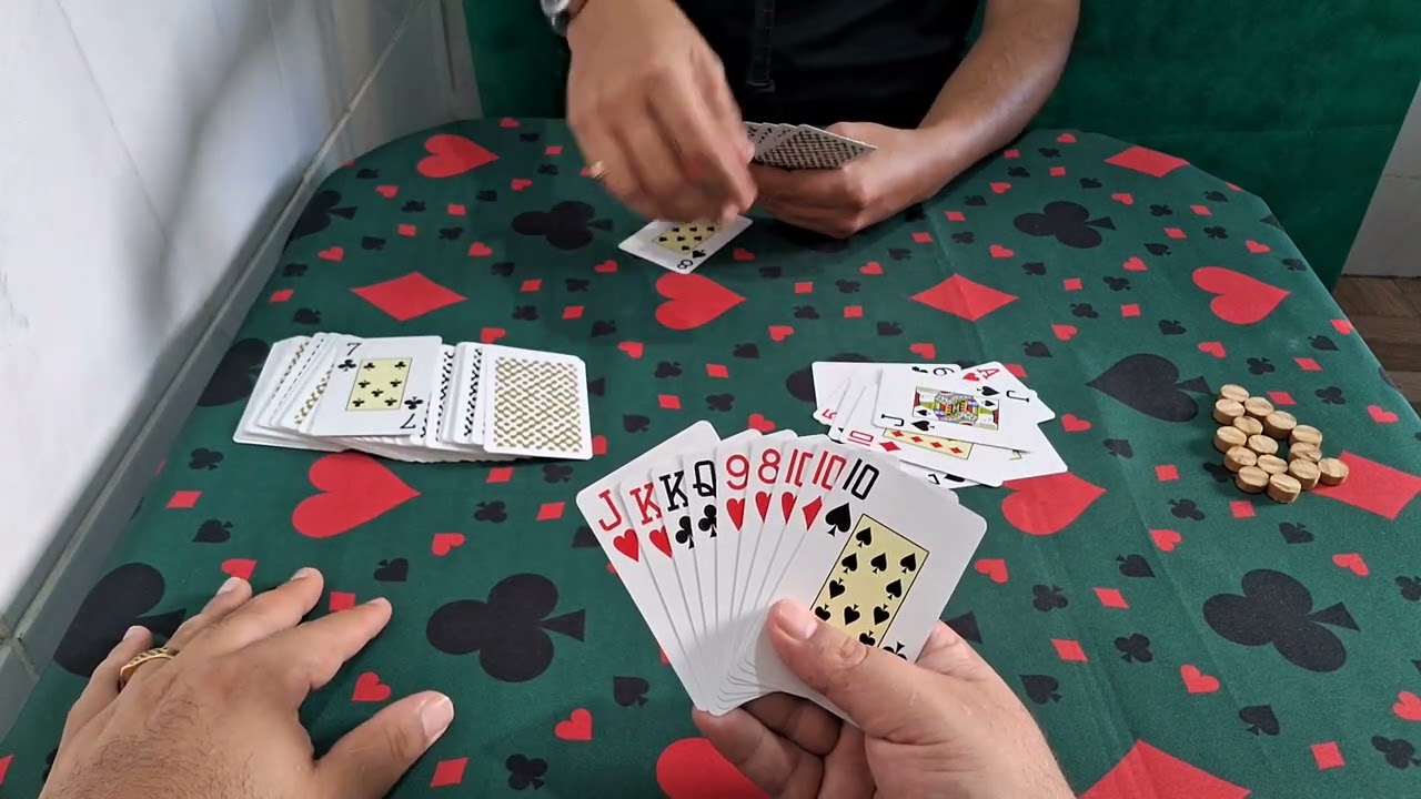 Vamos jogar cacheta