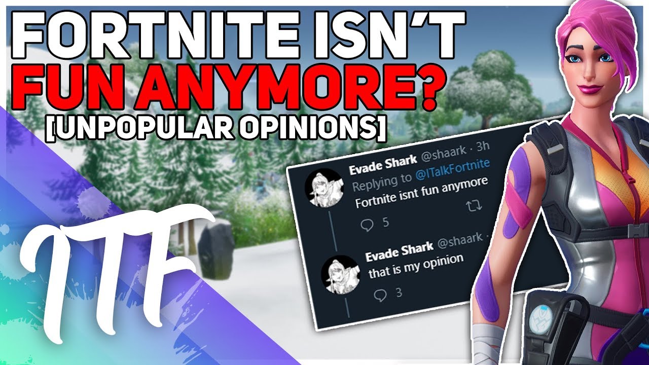 Fortnite Isn't FUN Anymore? [Unpopular Opinions] (Fortnite Battle Royale)