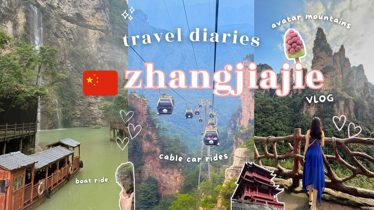 4D3N The Avatar Mountains 🇨🇳 Zhangjiajie VLOG | visiting China's most magical mountains ⛰️ 