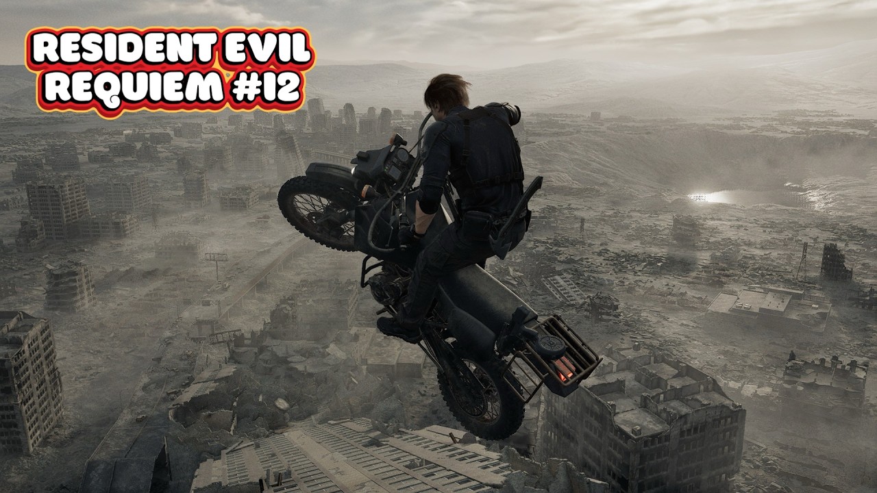 Мотоциклы, бешеные псы, возвращение в полицейский участок! Прохожу Resident Evil Requiem #12