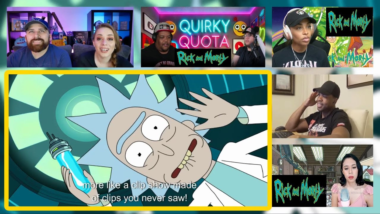 Rick and Morty Season 3 Episode 8 (Reaction Mashup)