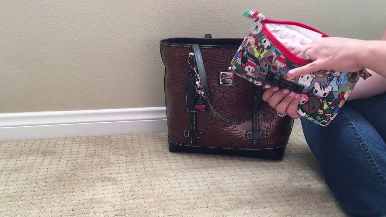 Review/Packing Video: Disney Sketch Shopper by Dooney & Bourke packed with Ju-Ju-Be Set Pieces