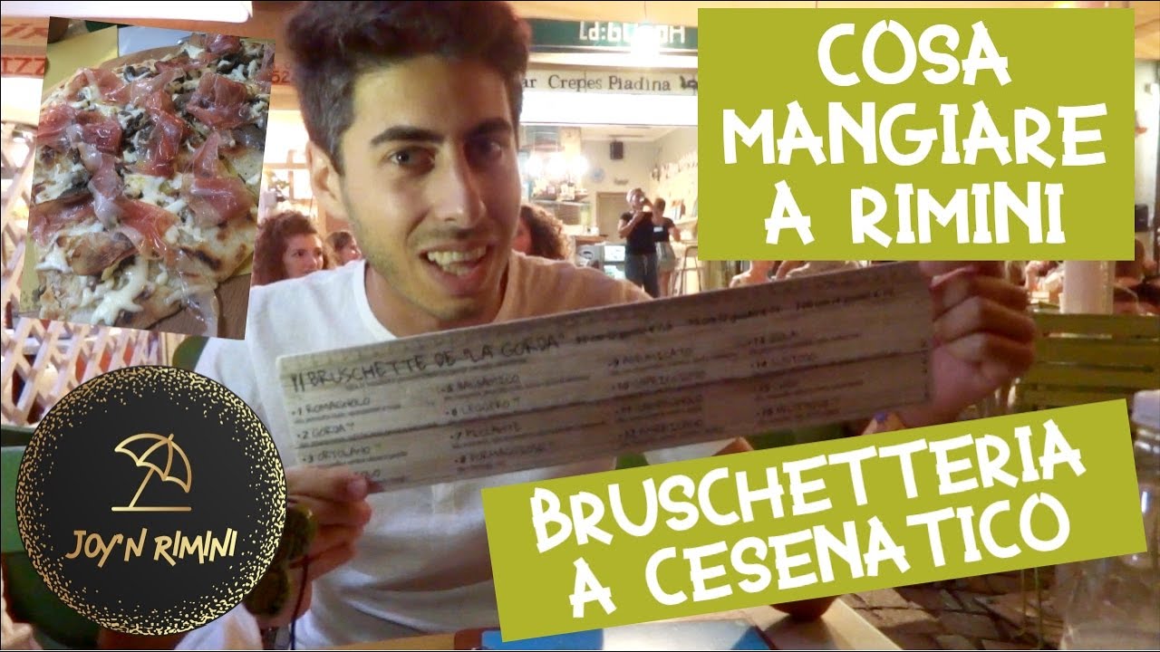 CROCCANTISSIME BRUSCHETTE SUL PORTO DI CESENATICO – "La Gorda" – DOVE MANGIARE A CESENATICO