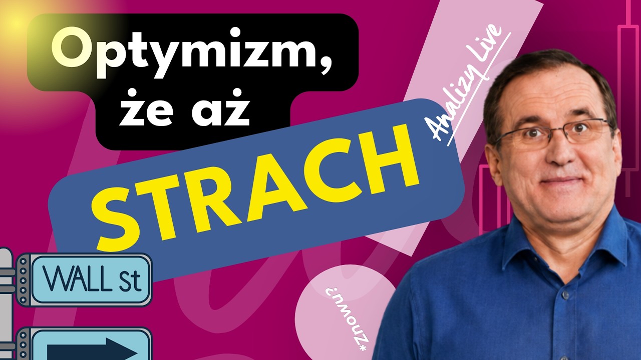 Rekordowy optymizm i mało got&oacute;wki. Banki, AI i ropa testują rynki | Analizy LIVE