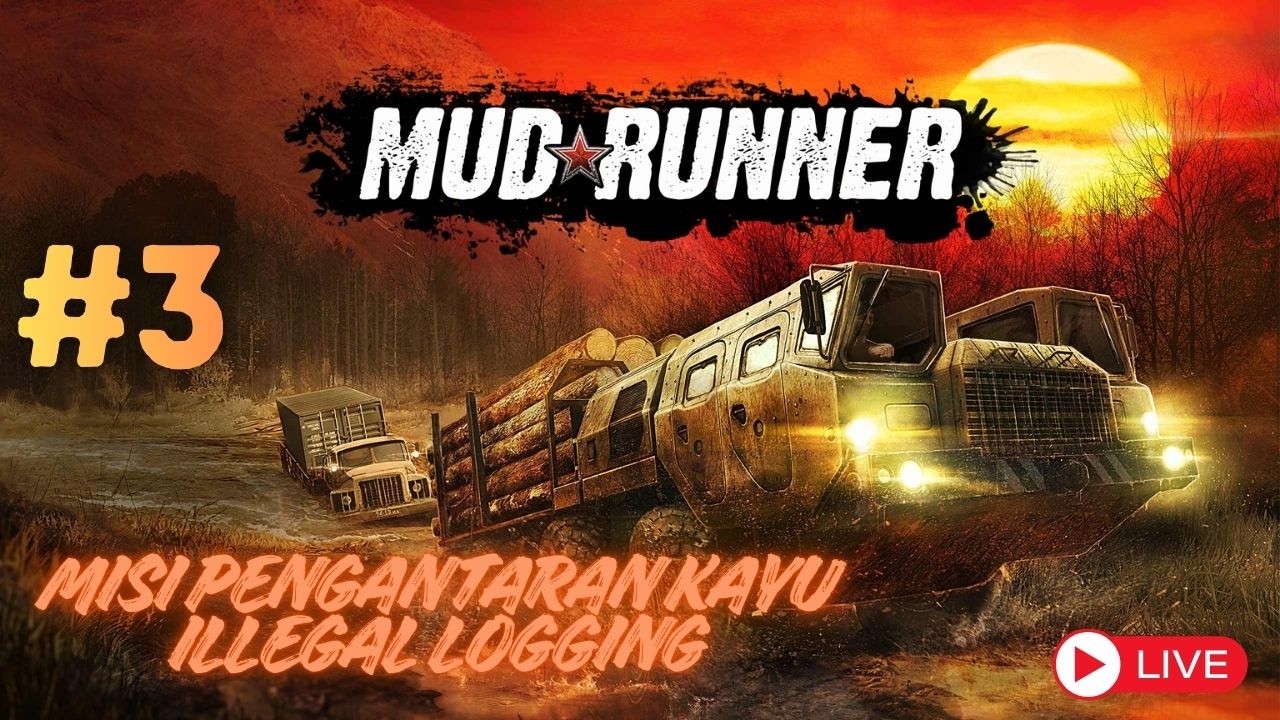 [LIVE] TRUCK VS LUMPUR SIAPAKAH YANG AKAN MENANG ? | MUDRUNNER INDONESIA PS5 [EN/ID]