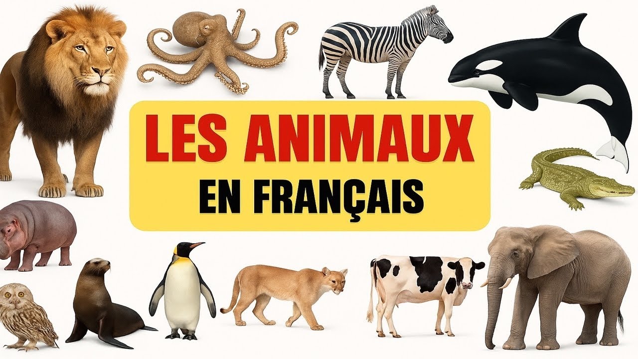 Découvre les animaux du Monde : sur Terre, sous l’Océan et dans le Froid | Vidéo Éduative  🐅🐻‍❄️🐋