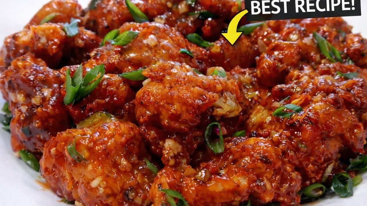 Crispy *Gobhi Manchurian* recipe #youtube #food #viral #foodie 