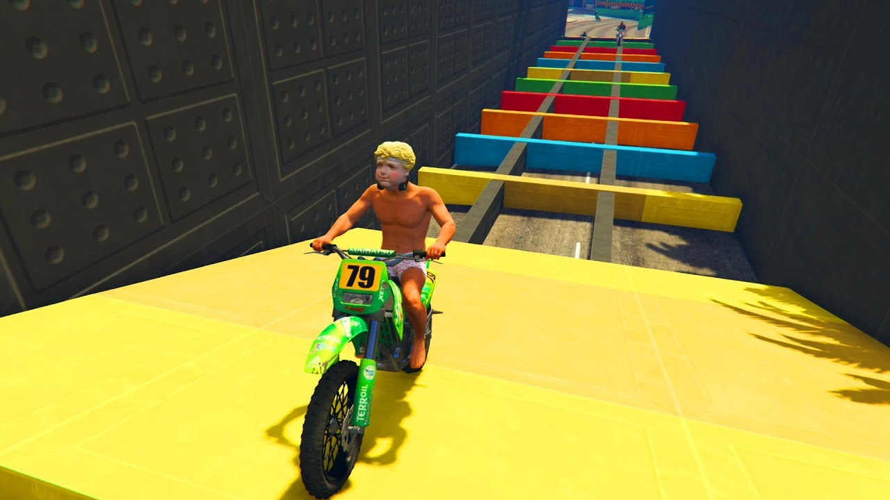 PARKOUR MOTO CITY !
