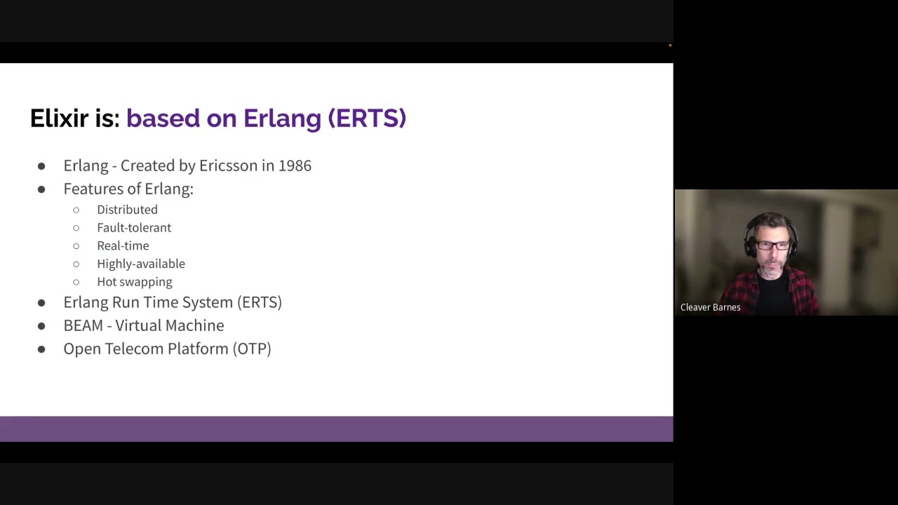 Introduction to Elixir by Cleaver Barnes - Montréal Elixir (2024-10)
