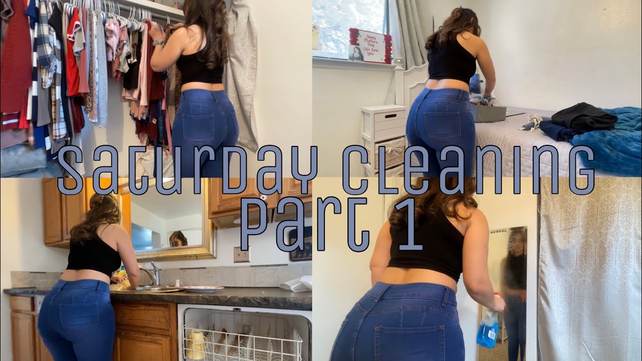 Saturday Cleaning Part 1 (clean with me) ￼