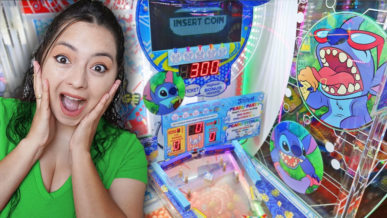 We Found a Stitch Arcade Game!
