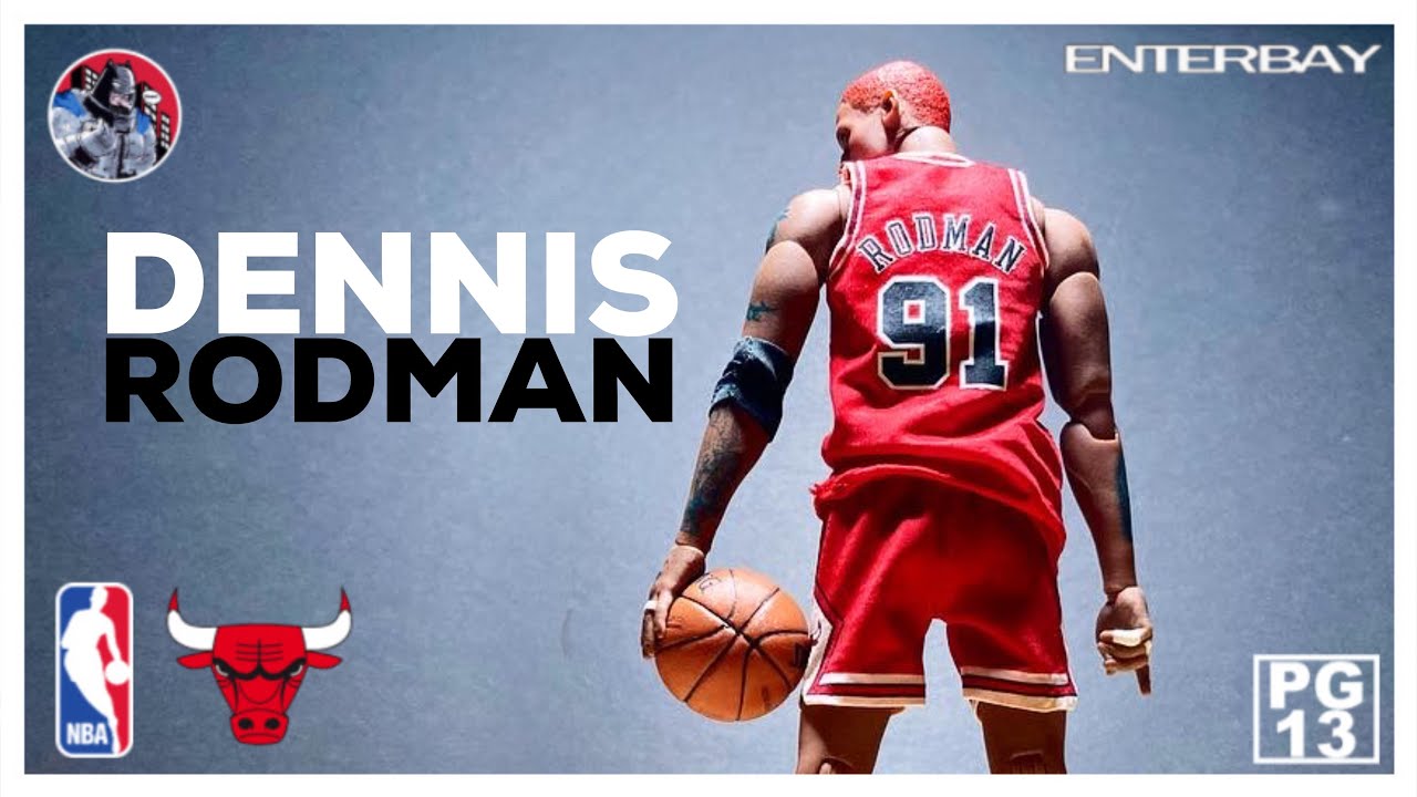 ENTERBAY | DENNIS RODMAN 1/9 | NBA Motion Masterpiece | Video en Español