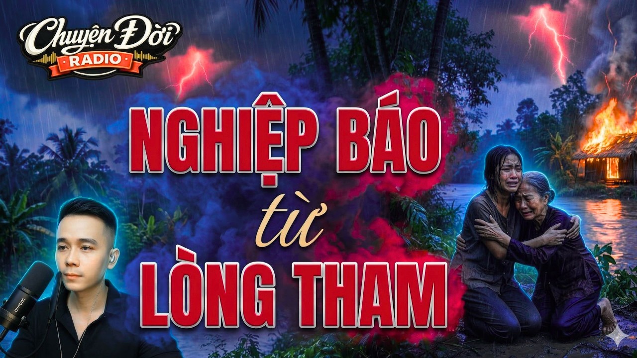 Chuyện Đời Radio: NGHIỆP BÁO TỪ LÒNG THAM | Luật Nhân Quả Trừng Phạt Đứa Con Bất Hiếu