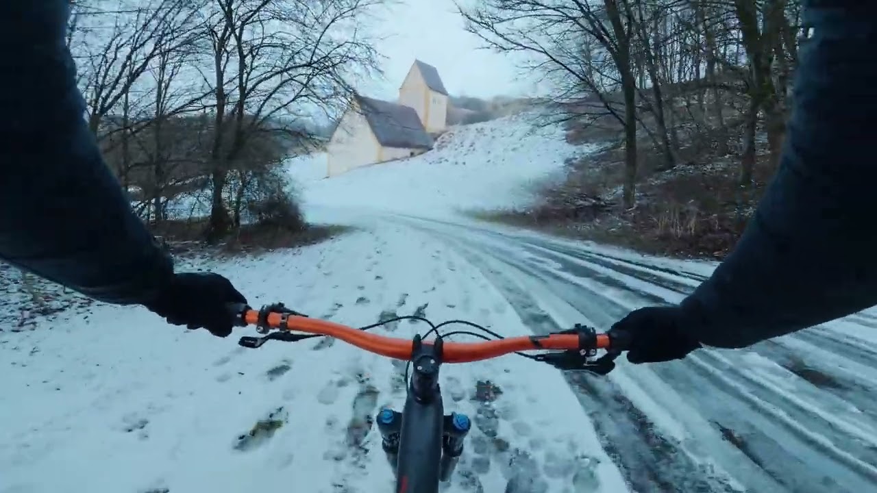 Descending the slippery slope of Muellberg to Allianz Arena