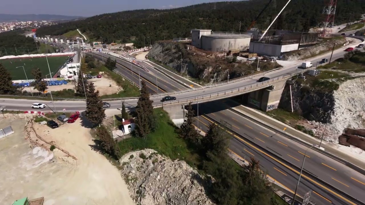 Κατεδαφιση γεφυρας Αγιου Παυλου και εργα Fly Over