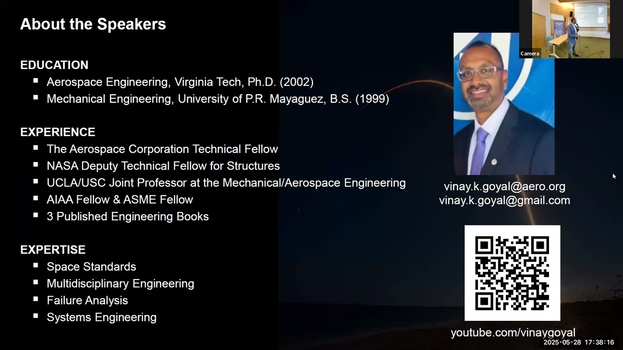 Why Failures in Space Structures Occur_Dr  Vinay Goyal_AIAA LA 20250528