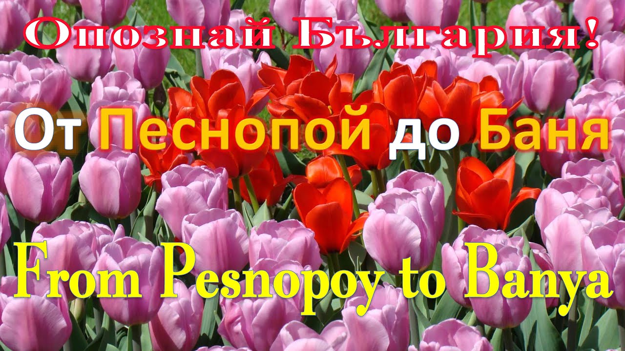 00487 Опознай България От Песнопой до гр  Баня From Pesnopoy to Banya town