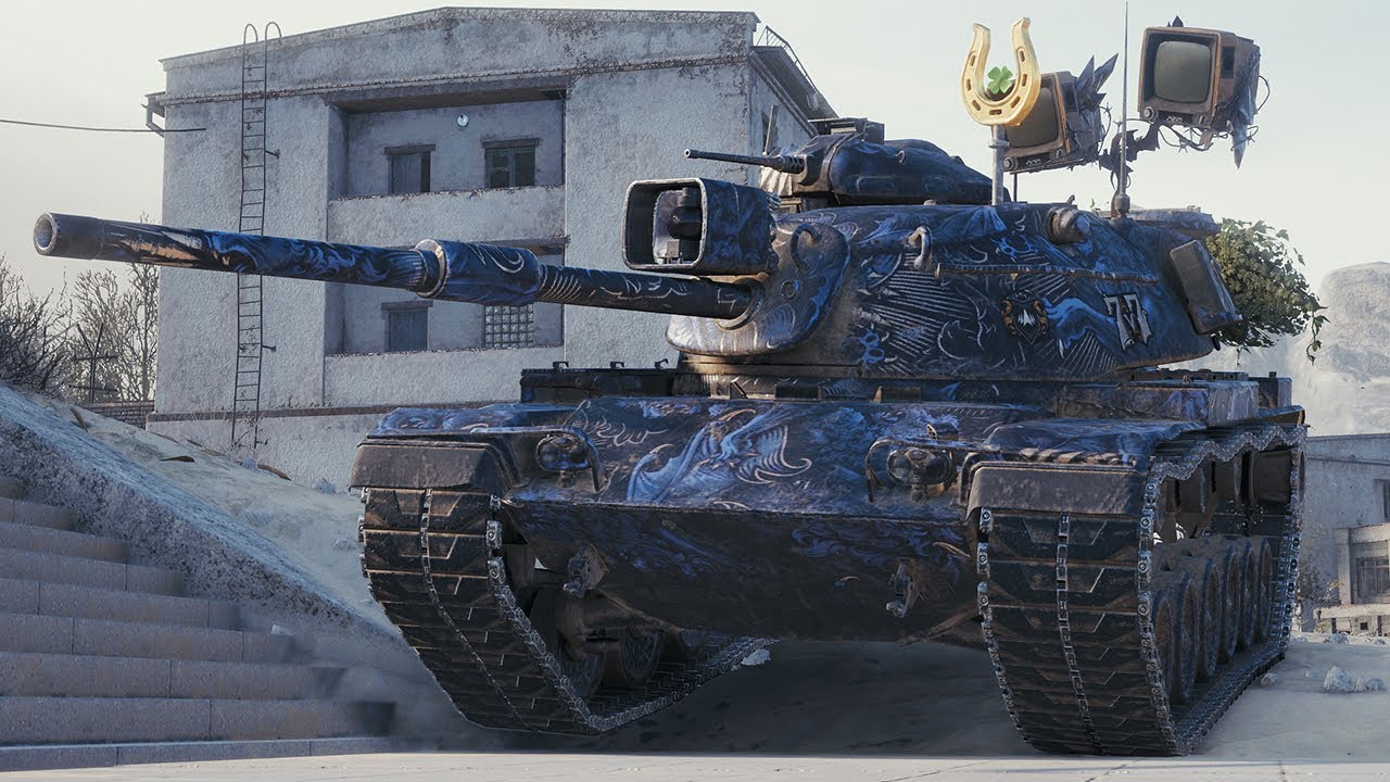 World of Tanks - M60 - 3 Kills 10K Damage (Ghost Town)