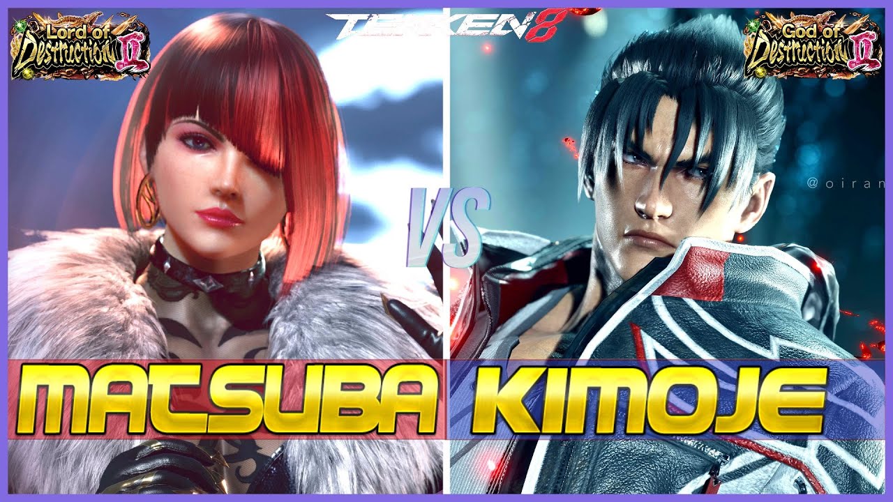 T8 ▰ MATSUBA (Anna) Vs KIMOJE (Jin) ▰ Tekken 8 High Level Gameplay