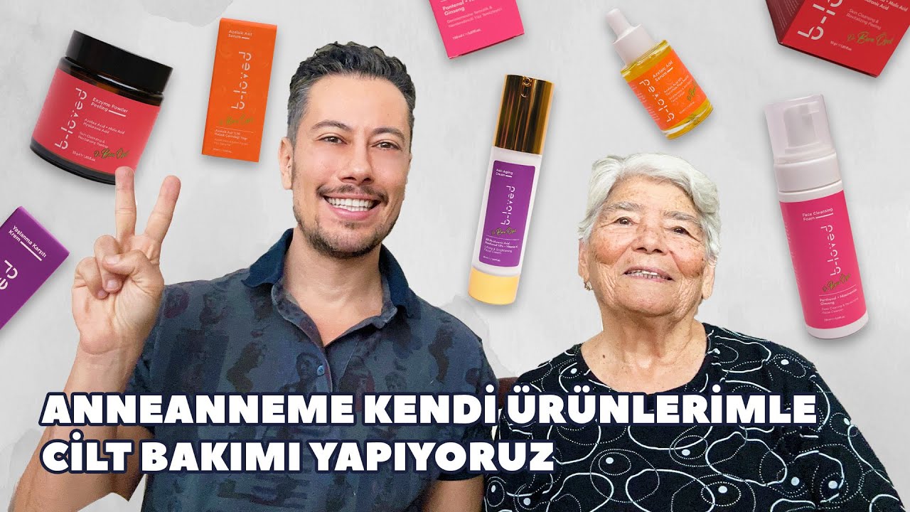 Anneannemle Kendi Ürünlerimle Cilt Bakımı Yapıyoruz  👵🏻