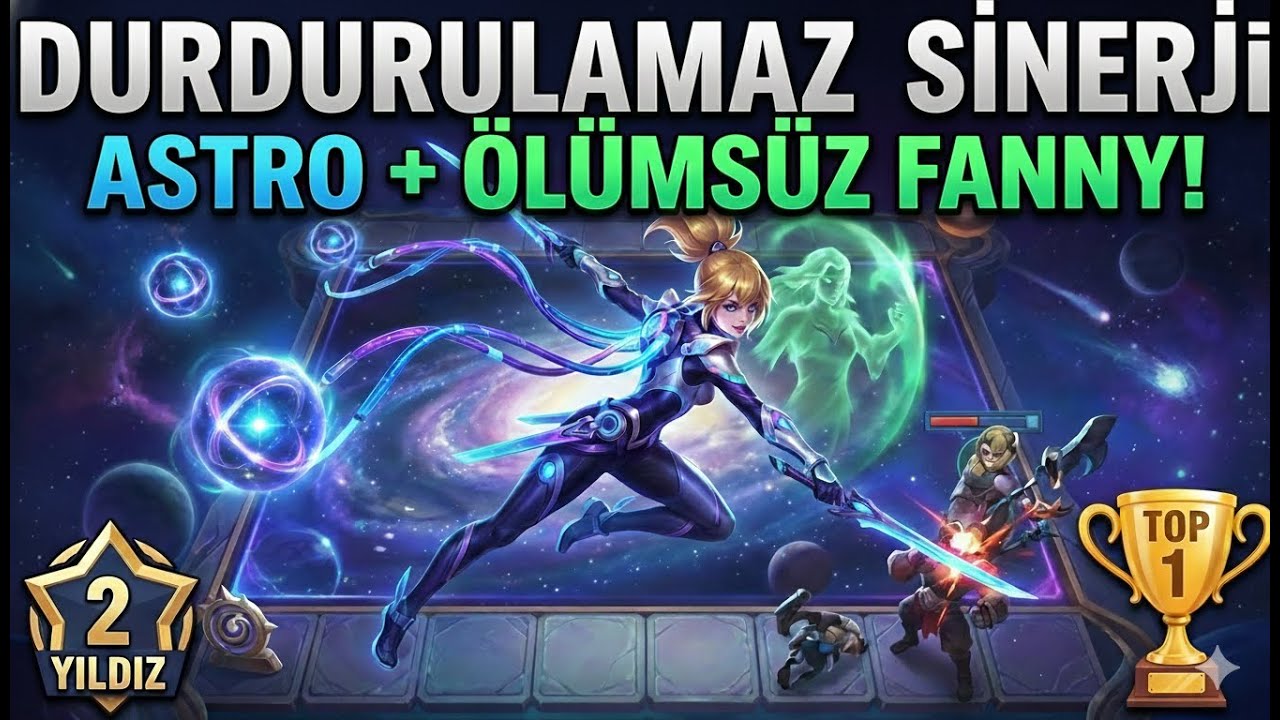 EFSANEVİ FANNY ZAFERİ MAGİC CHESS GO GO #fannymlbb #magicchessgogo #mobilelegends