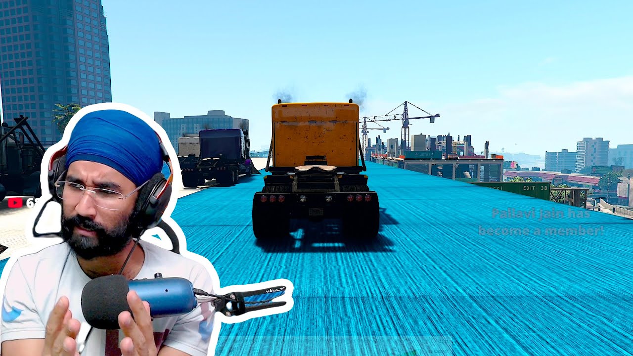 TUMARA BHAI TRUCK RACE MAI BHI OP || GTA 5 ONLINE @GtxPreet