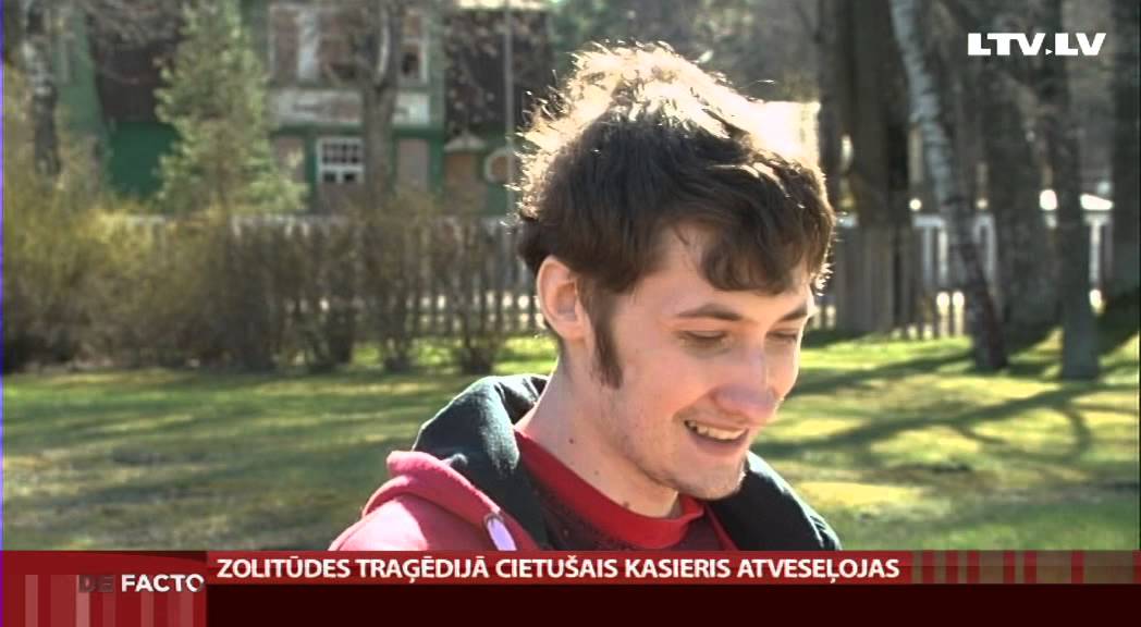 Zolitūdes traģēdijā cietušais kasieris atveseļojas