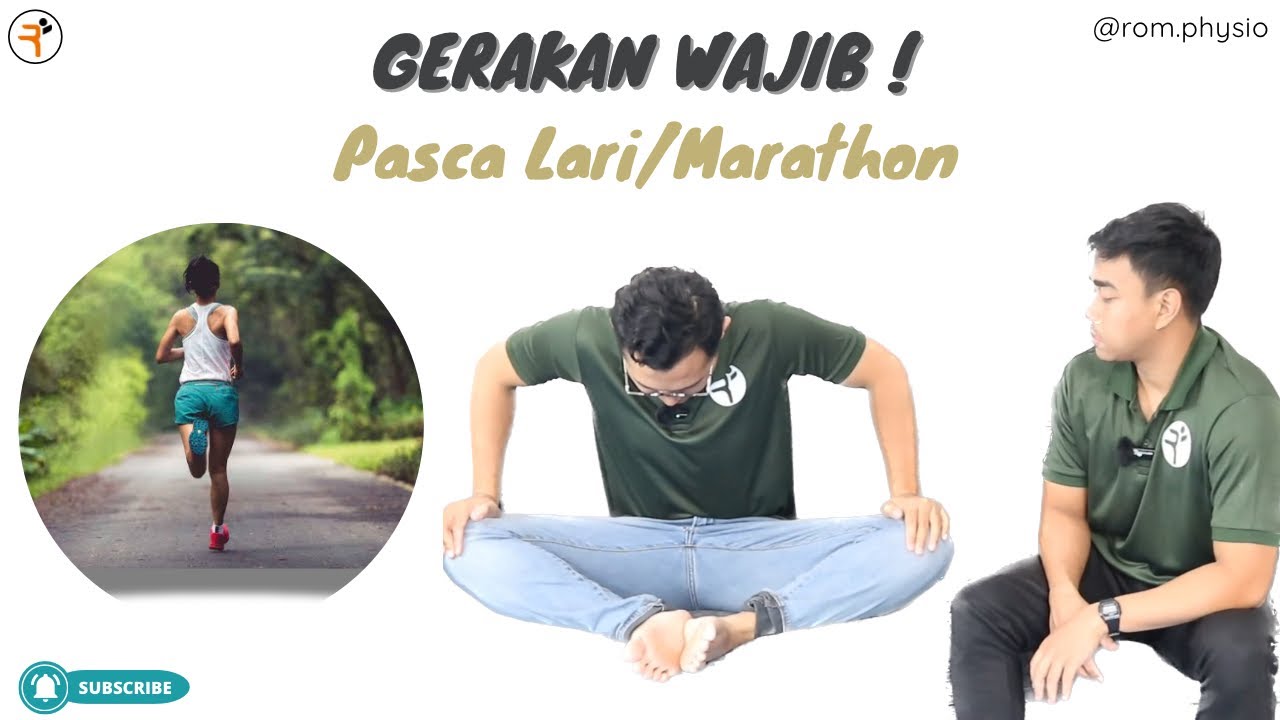 Lakukan Gerakan Ini Untuk Menghidari Nyeri Setelah Berlari/Marathon 