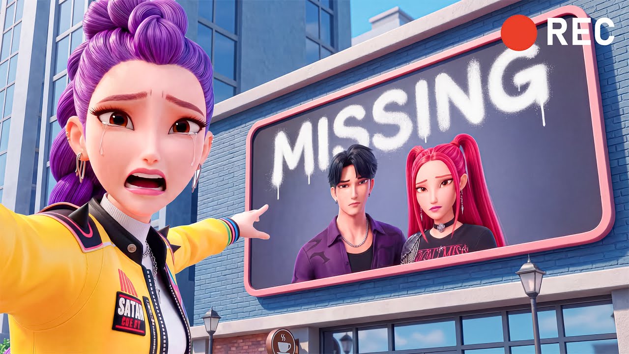 HUNTRIX Has Disappeared! 😱 | K-Pop Demon Hunters Animation